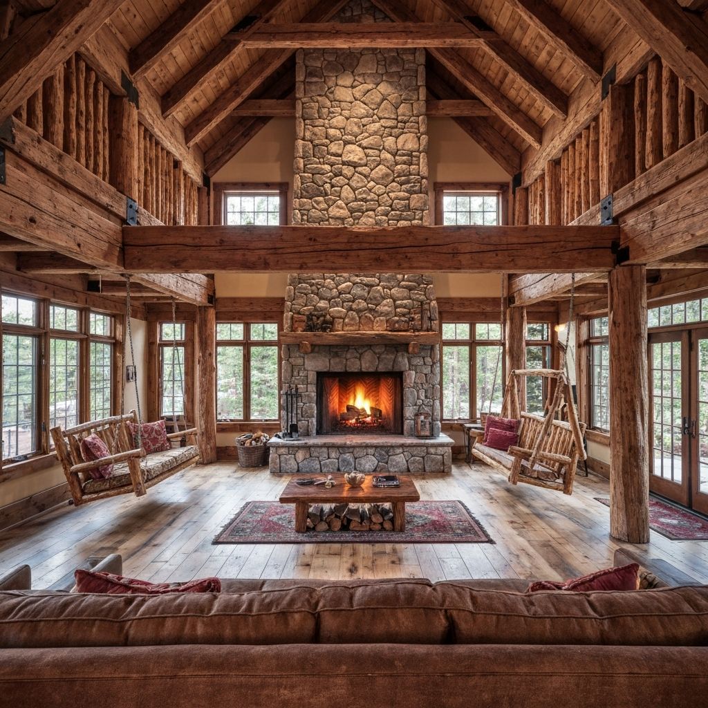Rustic Mountain Lodge